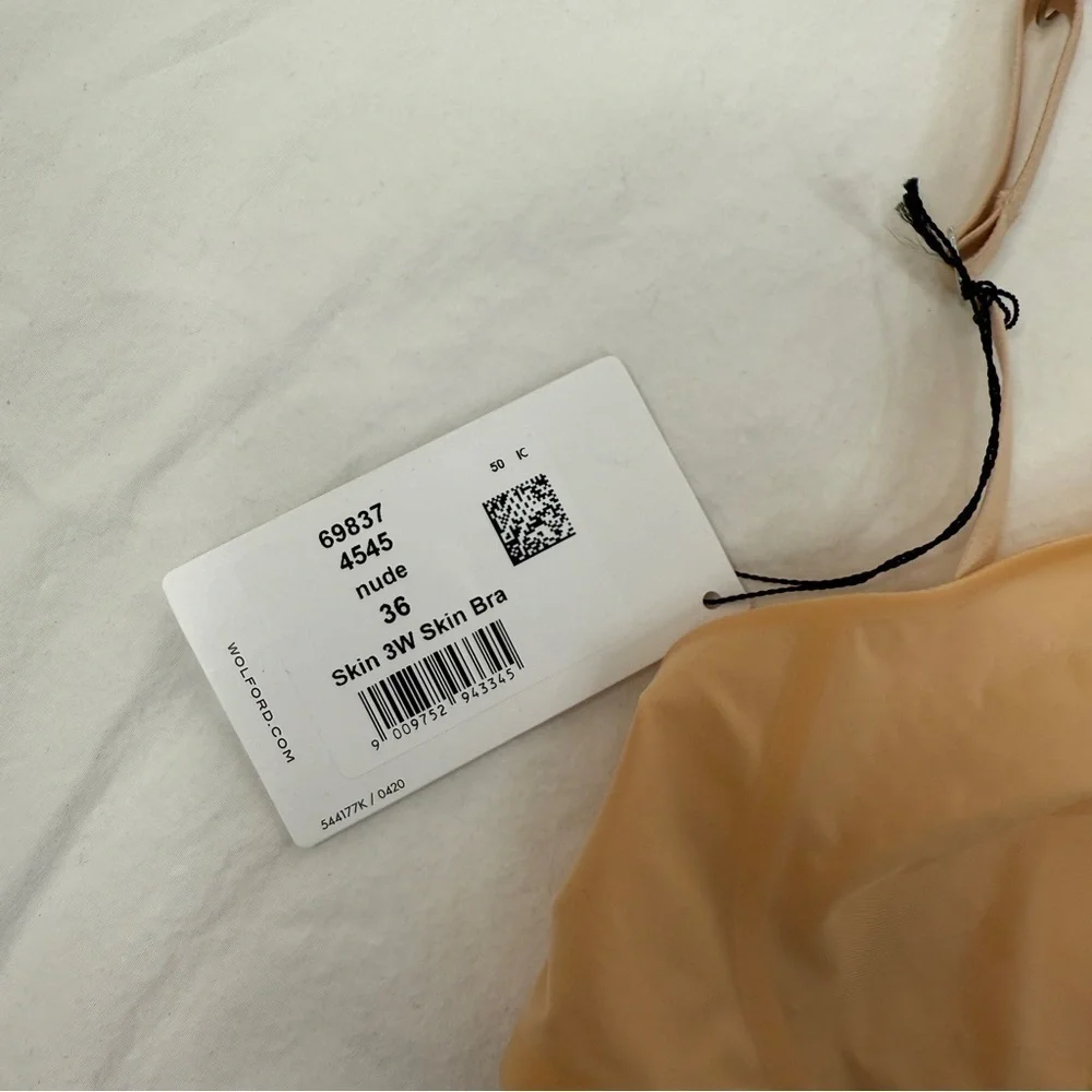 Wolford Nude Wireless Bra Extra Small